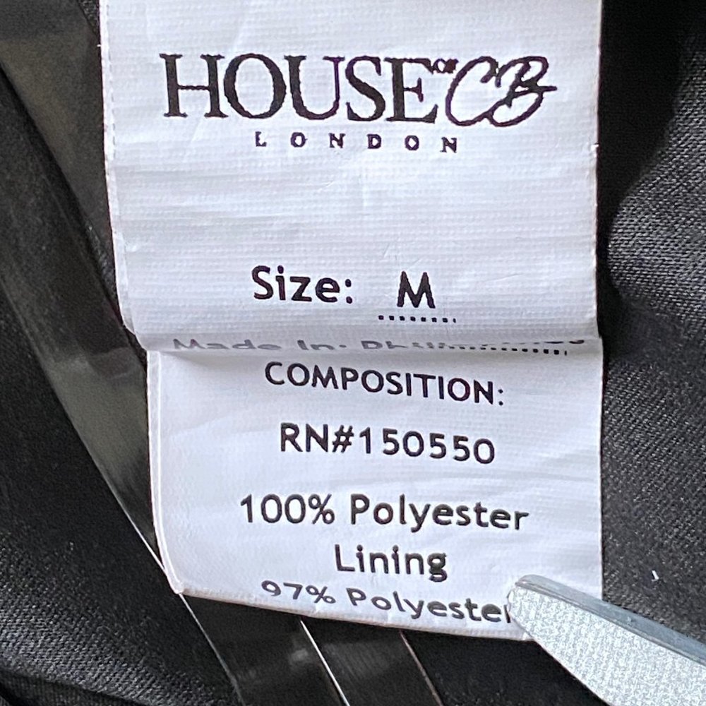 House of CB Jas Silver Kick Flare Trouser - Picture 13 of 14